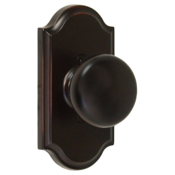Weslock 00610eaeasl20 Eleganti Knopf, Messing-Antik-Optik